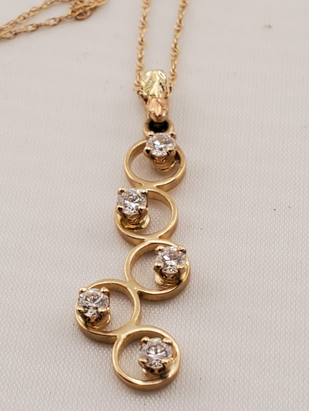 10k Gold Black Hills Necklace - Picture 2 of 9